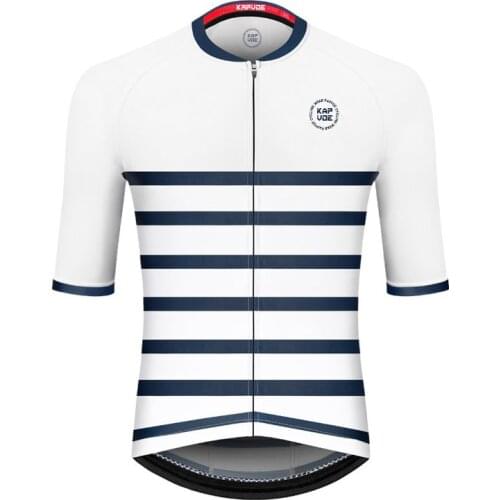 Kapvoe Cycling Jersey Cycling Shirt MTB Bib Shorts Mens Mountain Cycling Sets Breathable Bike Shirt Anti-sweat Bicycle Clothing