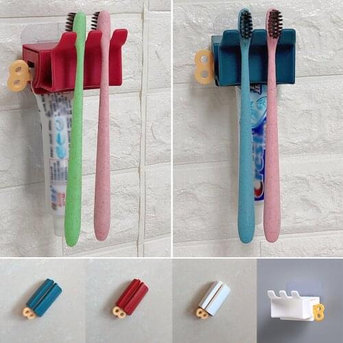 ABS Toothpaste Squeezer High Temperature Resistance Facial Cleanser Squeezer Clip-On Extruder Easy Portable Bathroom Supplies