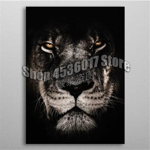 5d Diy Diamond Painting Cross Stitch Diamond Embroidery Dark Lion Head Closeup Diamond Mosaic Full Rhinestone Gifts Home Decor