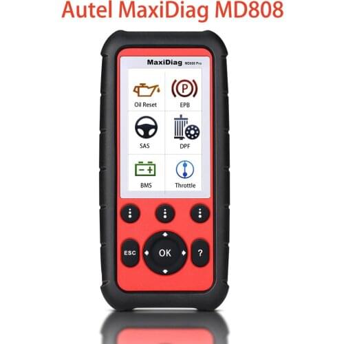 Autel MaxiDiag MD808 Pro All System SRS ABS EPB Oil Reset OBD2 Scanner Car Diagnostic Tool vs MaxiCheck Pro MD805 MD802 MK808