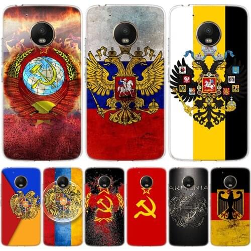 Arms Eagle Flag Phone Case for Motorola Moto G8 G7 G6 G5 G4 E6 E5 E4 Power Plus Play One Action Macro Vision Cover Coque