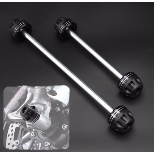 For YAMAHA MT-09 FZ-09 FJ-09 MT09 Tracer 2015 2016 2014 Motorcycle Aluminum Front & Rear Axle Fork Crash Sliders Wheel Protector