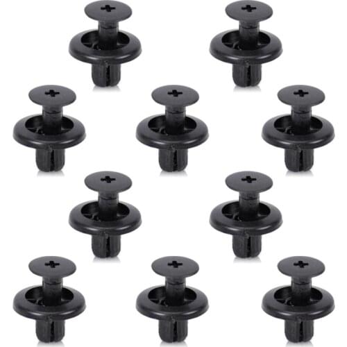 DWCX 10x Nylon Cowl Clip Luggage Compartment Retaining Fastener 90467-07146 for Toyota Avalon Corolla Sienna Lexus IS350 IS250