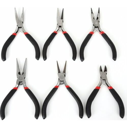 HOT Sale 6 Styles Jewelry Pliers Tools for Handcraft Beadwork Repair Jewelry Making Needlework DIY Design Equipment