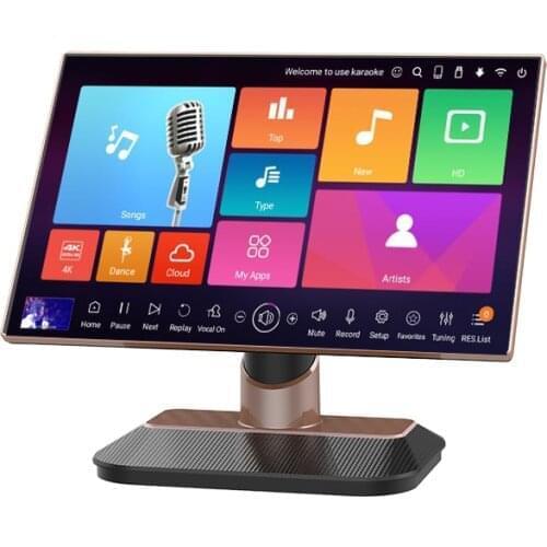 Karaoke machine player KTV equipment system all in one home songs+19inch touchscreen player