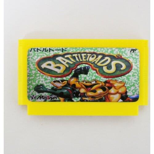 Battletoads 60 Pin Game Card For 8 Bit Subor Game Player