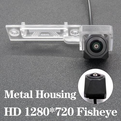 HD 1280*720 Fisheye Metal Housing Car Rear View Camera For VW T5 Transporter VW T5 Caravelle VW T5 Multivan 2003~2015