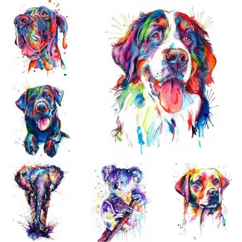 Color Animal 5D DIY Diamond Painting Full Square/Round Drilld Embroidery Cross Stitch Kit Mosaic Picture Rhinestone Decoration