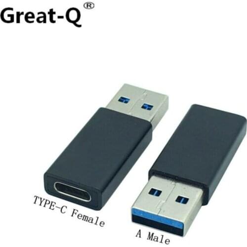 Aluminum alloy USB 3.1 Type-C Female to USB3.0 Male Converter Adapter for Smart Phone laptop PC