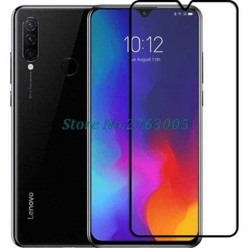 Full Glue Cover Tempered Glass For Lenovo K10 Plus 6.22" PAGW0015IN, L39051 Phone Screen Protector Protective Film