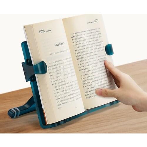 Portable Bookends Multifunctional Adjustable Reading Book Holder Bookshelf Laptop Mobile Phone Book Stand Holder Stationery