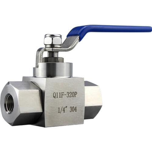 1/8" 1/4" 3/8" 1/2" 3/4" 1" BSP Female High Pressure Ball Valve 304 Stainless Steel 2230 PSI