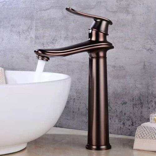 Basin Faucet Bathroom Antique Black Ancient Above Counter Basin Under Counter Basin Wash Basin Hot and Cold Water Faucet