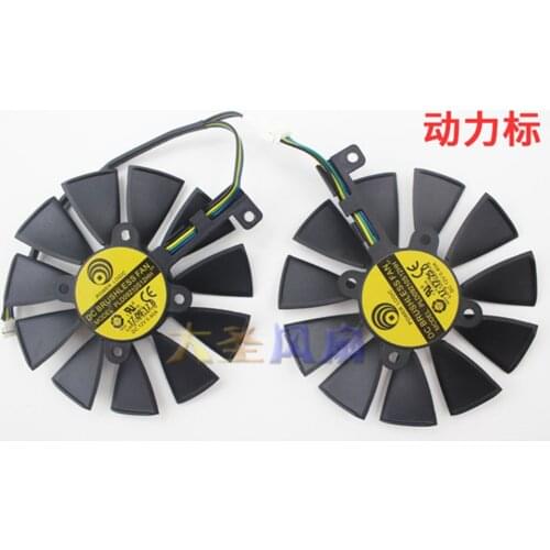 PLD09210S12HH AUSU ASUS new DUAL GTX1060 GTX1070 RX480 graphics card cooling fan