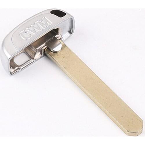 DAKATU Emergency Remote Key Fob Uncut Blade Insert For Great Wall H6 C50 Smart Spare key blade