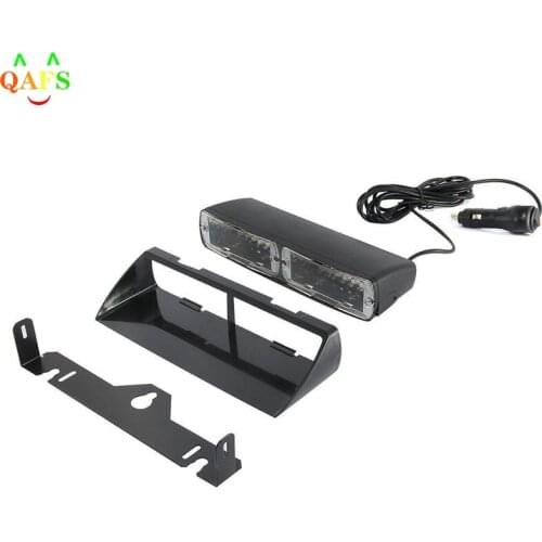 1pc 16 LED 12V Car Truck Emergency Flasher Dash Strobe Warning Light Day Running Flash Led Police Lights