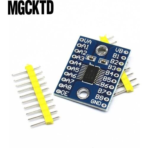 10pcs/lot 3.3V 5V TXS0108E 8 Channel Logic Level Converter Convert TTL Bi-directional Mutual Convert