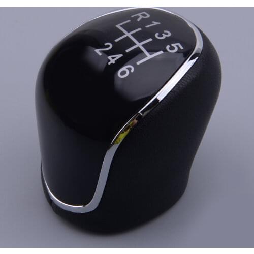 6 Speed Manual Gear Stick Shift Knob 7G9R-7217-CKD Fit for Ford Mondeo IV Focus MK2 MK3 S-MAX C-MAX Kuga S-Max