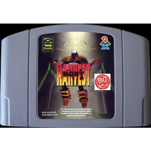 64 Bit Games ** Body Harvest ( English PAL Version!! )
