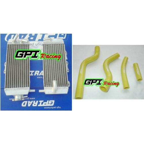 FOR Yamaha YZF250 YZ 250F YZ250F 07 08 2008 09 2007 2009 aluminum Radiator + HOSE