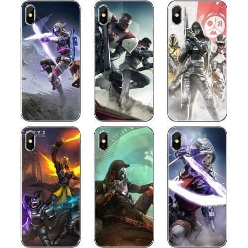 For iPod Touch iPhone 10 11 12 Pro 4S 5S SE 5C 6 6S 7 8 X XR XS Plus Max 2020 viedo-game-Destiny-2 Silicone Phone Shell Case