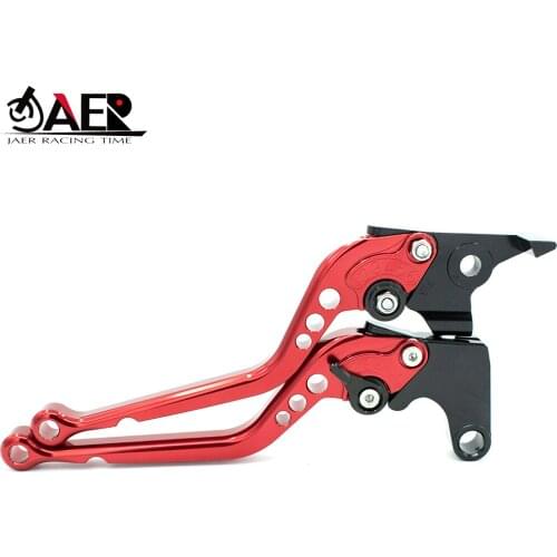 JEAR CNC Adjustable Long Motorcycle Brake Clutch Levers for Honda CB600 Hornet CB599 1998-2009 CBR 600 F CB919 CBF600/S/N