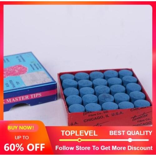 Original ELK MASTER Snooker Cue Tip 10 Pieces 10mm 11mm Snooker Tip Billiard Accessories Durable Snooker Stick Tip Billiard Tip