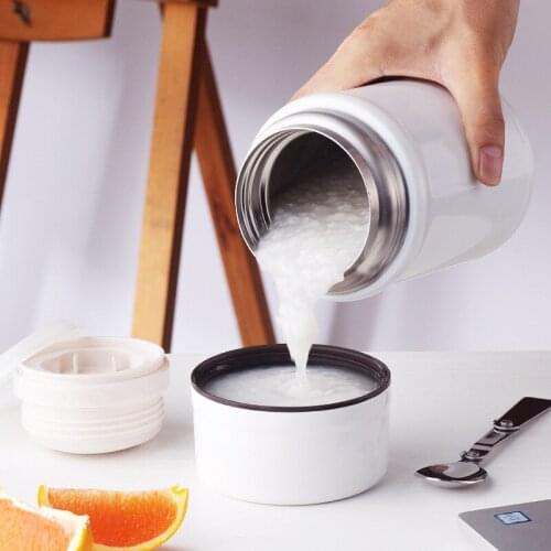 Stewpot Braised Cup 304 Stainless Steel Insulation Beaker Thermal Lunch Box Porridge Pot Sent Cup Thermos Bottle