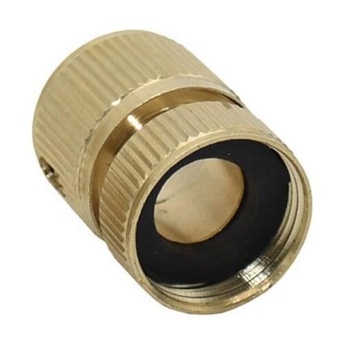 Brass 3/4" Female quick connector Water gun adapter garden copper metal threaded water pipe connector 1pcs