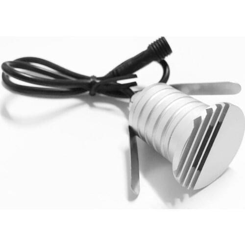 Stainless Steel 1W Mini LED Spotlight DC 12V 24V CREE IP67 Bathroom Wall Outdoor Spot Light