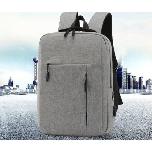 Fashion Trend USB Shoulder Bag Men Casual Business Male Laptop Backpack USB Charging School Travel Bag
