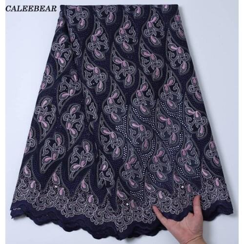 New Arrival High Quality Voile Lace In Switzerland Nigerian Lace Fabrics African Cotton Voile Lace Fabric For Men Dress S2195