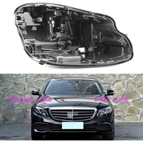 Headlight Base For Mercedes-Benz W213 E-Class 2016 2017 2018 Headlamp House Car Rear Base Front Auto Headlight Back House