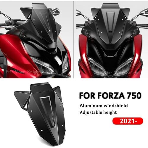 Fit For Honda For FORZA 750 For Forza750 2021 - windshield windscreen aluminum Wind Shield Deflectore motorcycle accessories