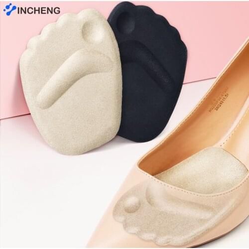 Useful Sole High Heel Foot Cushions Forefoot Anti-Slip Insole Breathable ShoesWomen Protection Foot Pad Soft Insert Foot Care