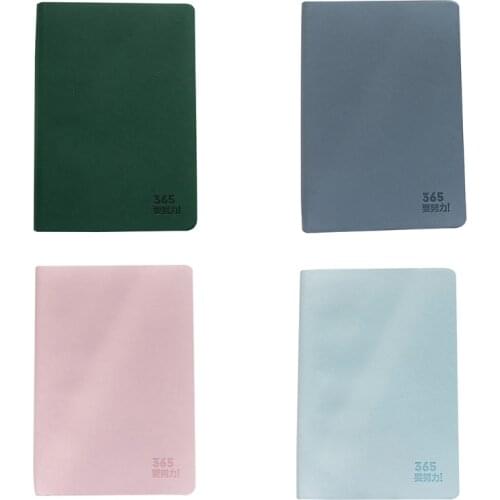 PU Cover Daily Notepad with Time Table To do List Daily Planner Artist Notepad