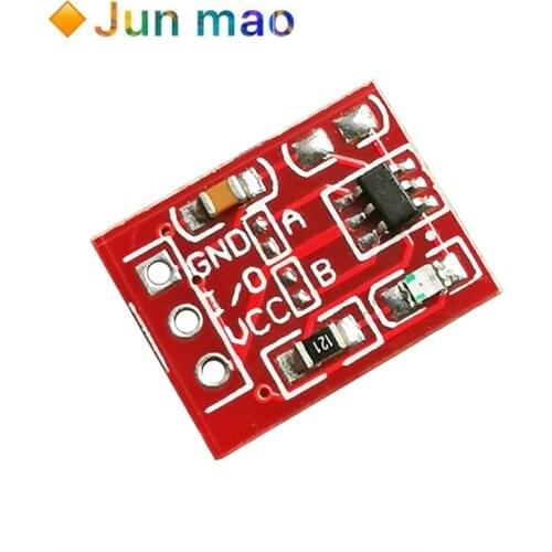 10pcs TTP223 Touch button module Self-Locking/No-Locking Capacitive switch single channel modifies sensor