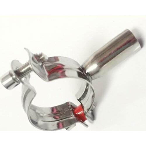 25-27mm 1" 25.4mm Pipe Hanger Bracket Clamp Support Clip 304 Stainless Steel For Beer Brewing