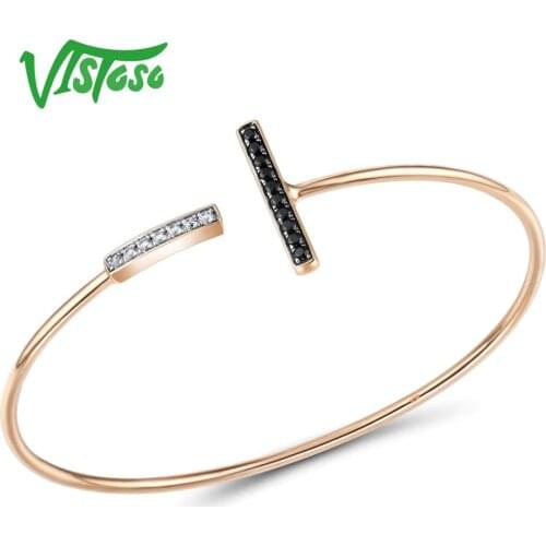 VISTOSO Black Bracelets