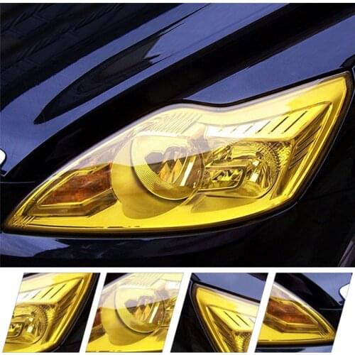 1PCS =30cm * 100cm Auto Car Styling Headlight Film Car Light Color Film Lamp Protection Film Translucent Film Car Accessories
