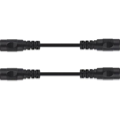 10pcs DC3.5*1.35 Female to Female 3.5 Wire Cord DC Power Extension Cable