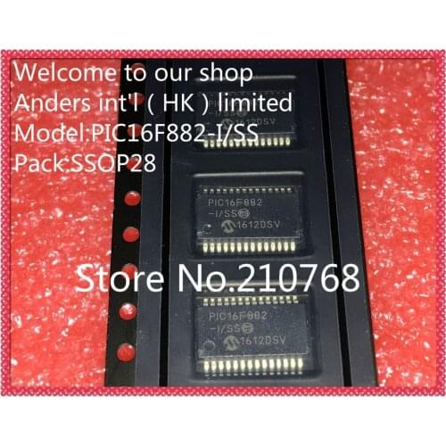 10pcs/lot PIC16F882-I/SS PIC16F882 16F882-I/SS SSOP28