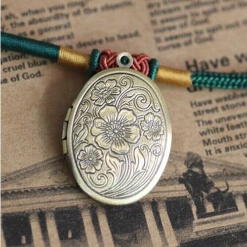 100pcs Wholesale ANTIQUE BRONZE 23*29mm Oval PHOTO LOCKET Blank for Necklace Pendant & Charm DIY Jewelry Findings & Settings