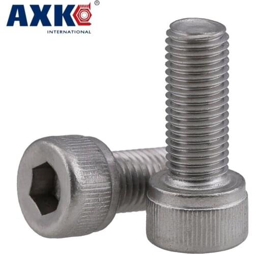 2# #2-56 1/2 5/8 3/4 Inch Length 304 Stainless Steel 304SS US UNC Coarse Thread Allen Head Screw Cap Hex Hexagon Socket Bolt