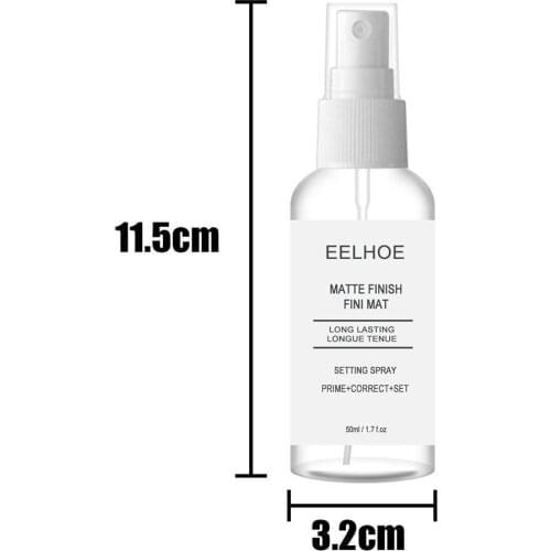 50ml Matte Long Lasting Whitening Styling Spray Natural Base Spray Oil Moisturizing Control U1F1