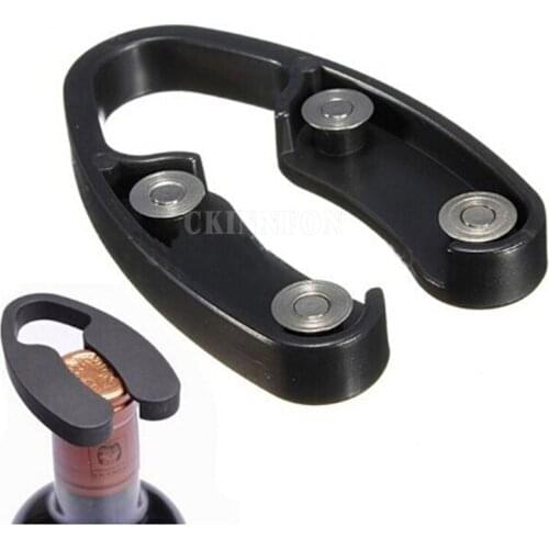 500Pcs/Lot Best Wine Bottle Foil Cutter Remover Opener Bar Tool Kitchen Tools Gadgets New (Color: Black)