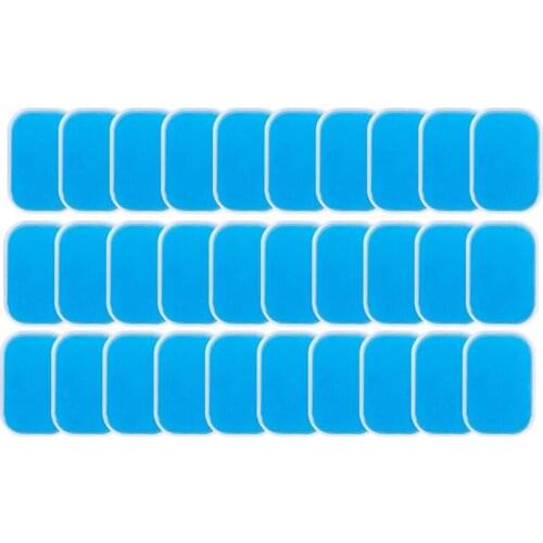 60PCS EMS Gel Pad, Electrode Gel Replacement Pad, EMS Absorbent Gel Pad, Abdominal Muscle Trainer Accessories