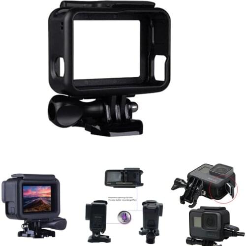 Suptig For GoPro Accessories Protective Frame Case Camcorder Housing Case For GoPro Hero2018 Hero5 6 Hero 7 Black Action Camera