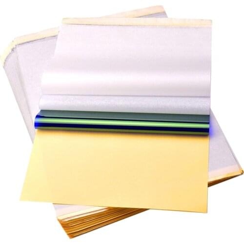MagiDeal 100x Tattoo Transfer Paper Carbon Thermal Tracing Stencil Copier Hectograph Tattoo accesories