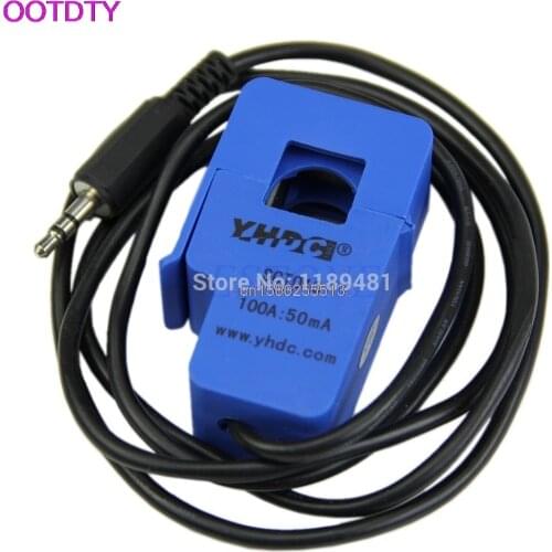 Non-invasive AC Sensor Split 0-100A Core Current Transformer SCT-013-000